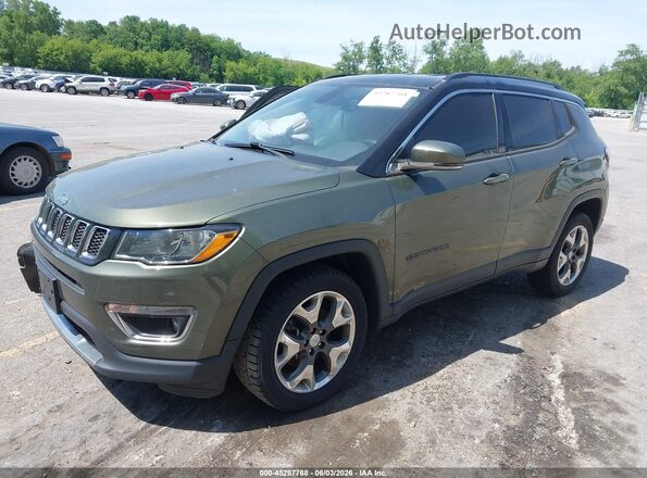 3C4NJDCBXJT458169 2018 JEEP COMPASS Green Przód lewy