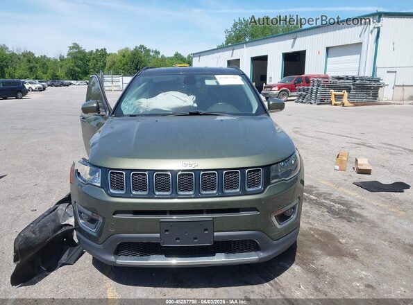 3C4NJDCBXJT458169 2018 JEEP COMPASS Green Widok zestawu wskaźników