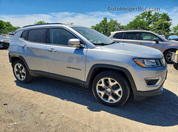 3C4NJDCBXKT753497 2019 JEEP COMPASS Gray Առջևի աջ