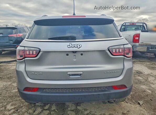 3C4NJDCBXLT126669 2020 JEEP COMPASS Silver Հետևի տեսք