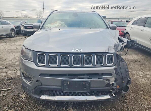 3C4NJDCBXLT126669 2020 JEEP COMPASS Silver Դիմացի տեսք