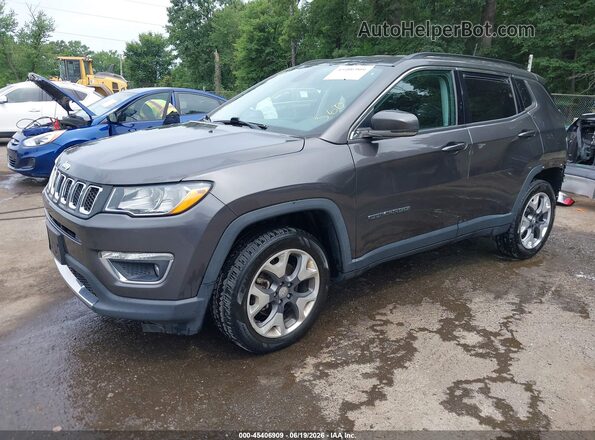 3C4NJDCBXLT153449 2020 JEEP COMPASS Gray Front left