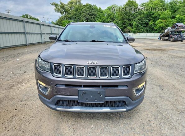 3C4NJDCBXLT153614 2020 JEEP COMPASS Серый Вид спереди