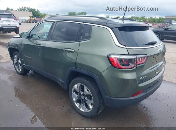 3C4NJDCBXMT558535 2021 JEEP COMPASS Green Задня ліва чверть