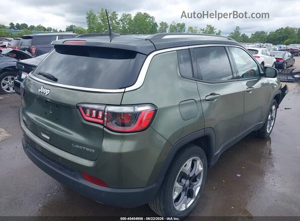 3C4NJDCBXMT558535 2021 JEEP COMPASS Green Задня права чверть
