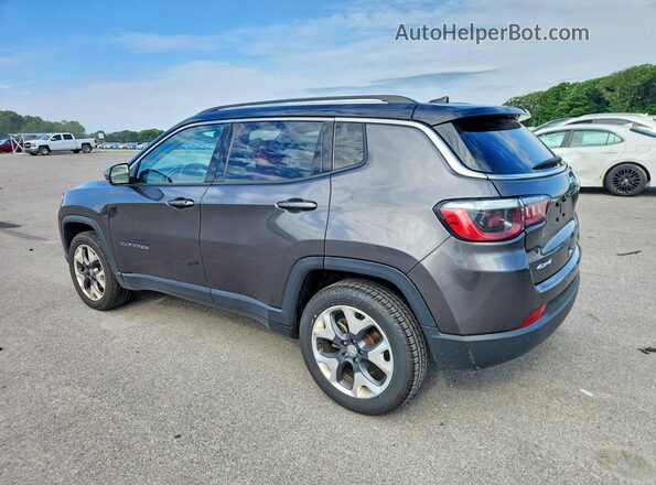 3C4NJDCBXMT604428 2021 JEEP COMPASS Gray Trasero izquierdo
