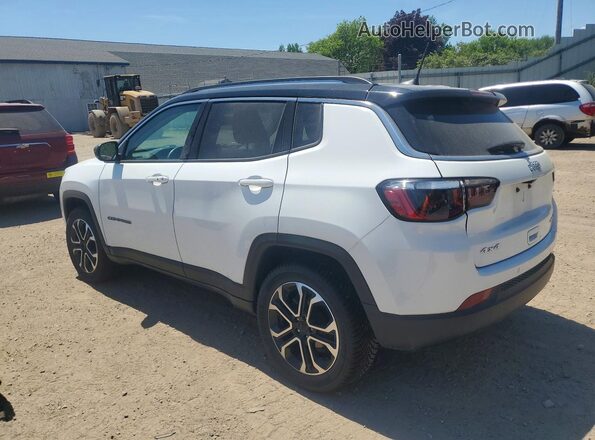 3C4NJDCBXNT109728 2022 JEEP COMPASS White Հետևի ձախ