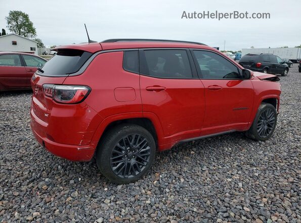 3C4NJDCBXNT132782 2022 JEEP COMPASS Red უკანა მარჯვენა