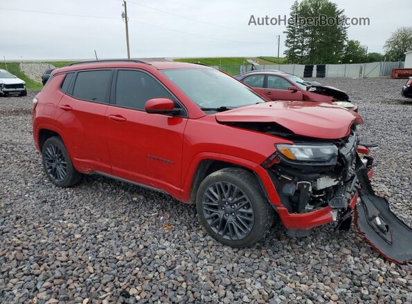 3C4NJDCBXNT132782 2022 JEEP COMPASS Red წინა მარჯვენა