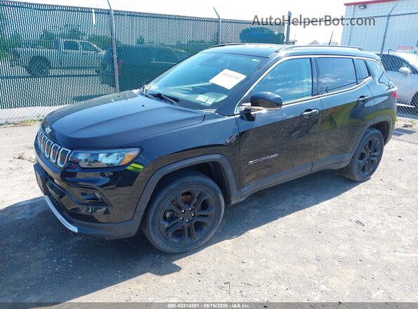 3C4NJDCBXNT186874 2022 JEEP COMPASS Black Front left
