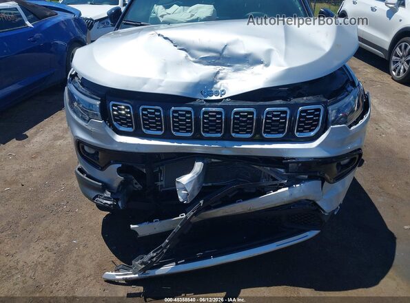 3C4NJDCN0RT157335 2024 JEEP COMPASS Silver Դիմացի տեսք