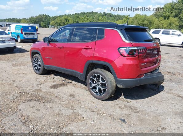 3C4NJDCN0TT187667 2026 JEEP COMPASS Red Задня ліва чверть