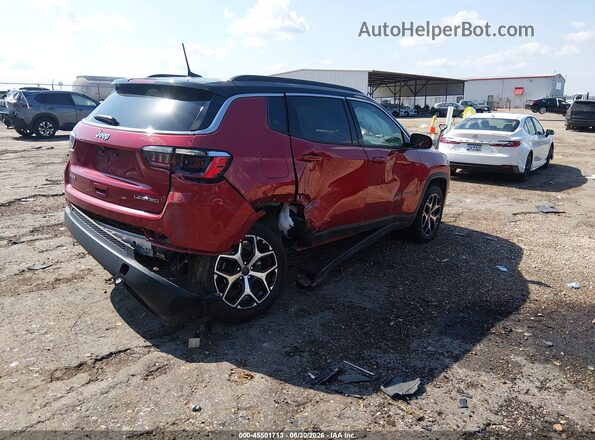 3C4NJDCN0TT187667 2026 JEEP COMPASS Red Задня права чверть
