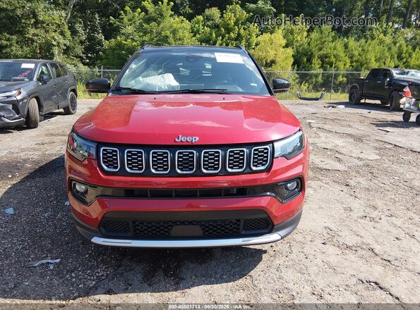 3C4NJDCN0TT187667 2026 JEEP COMPASS Red Вид панелі приладів