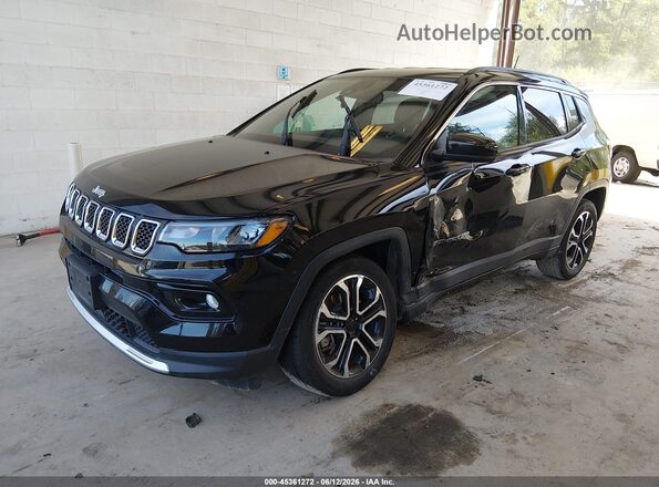 3C4NJDCN1PT535286 2023 JEEP COMPASS Black Передня ліва чверть
