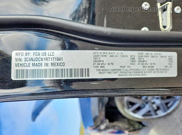 3C4NJDCN1RT171941 2024 JEEP COMPASS Черный 