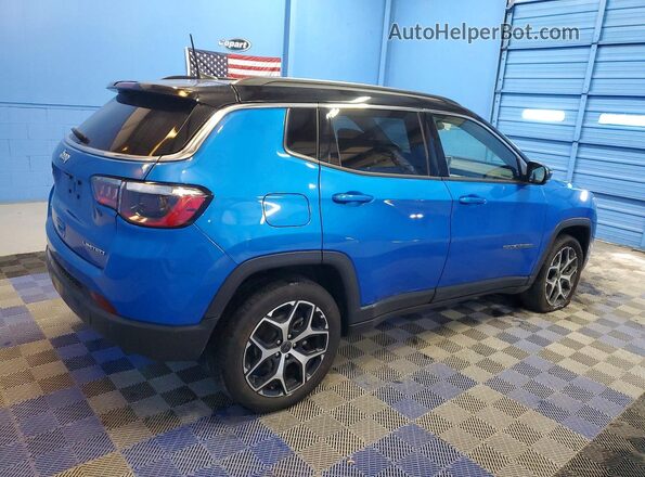 3C4NJDCN1ST510641 2025 JEEP COMPASS Blue უკანა მარჯვენა