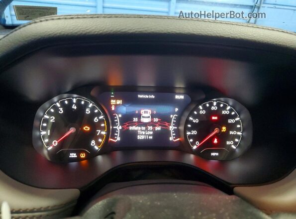 3C4NJDCN1ST510641 2025 JEEP COMPASS Blue ხელსაწყოთა პანელის ხედი