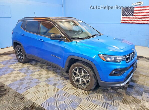 3C4NJDCN1ST510641 2025 JEEP COMPASS Blue წინა მარჯვენა