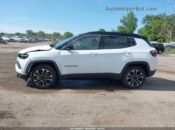 3C4NJDCN2PT548337 2023 JEEP COMPASS White Սալոնի 360 աստիճան տեսք