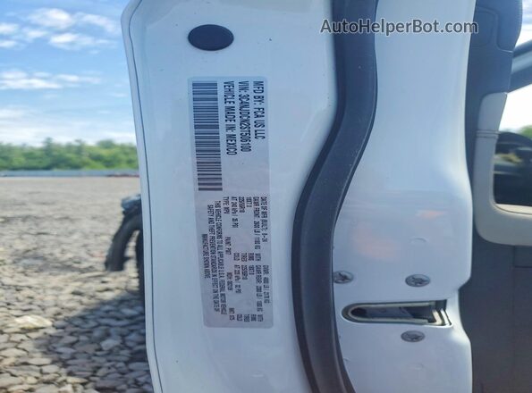 3C4NJDCN2ST506100 2025 JEEP COMPASS White Engine compartment view
