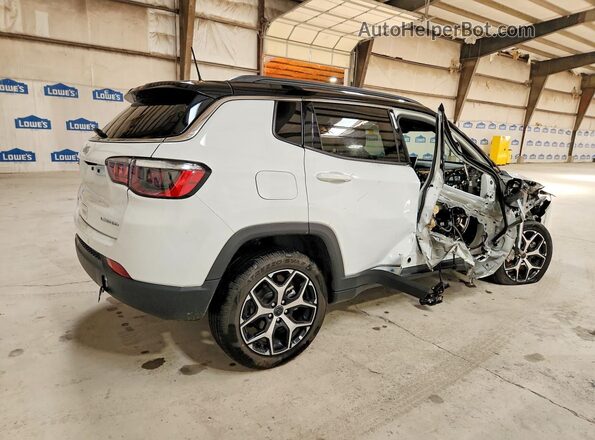 3C4NJDCN2ST512107 2025 JEEP COMPASS White Задня права чверть