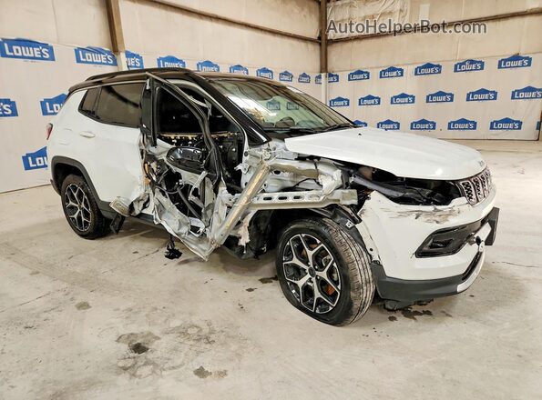 3C4NJDCN2ST512107 2025 JEEP COMPASS White Передня права чверть