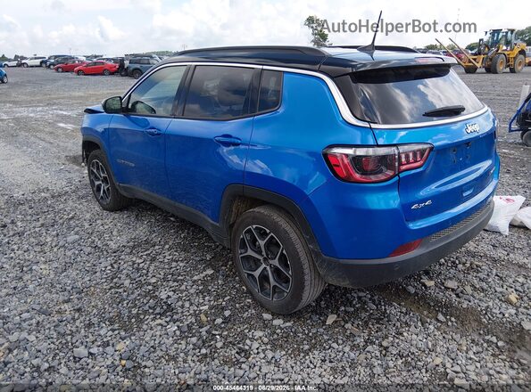 3C4NJDCN2ST521387 2025 JEEP COMPASS Blue Задня ліва чверть