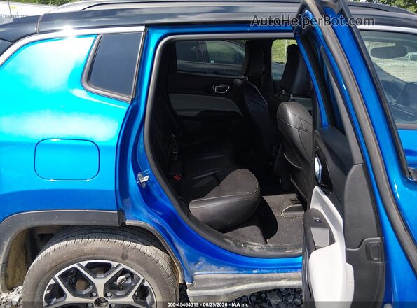 3C4NJDCN2ST521387 2025 JEEP COMPASS Blue Вид наклейки з VIN-кодом
