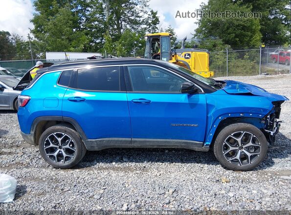 3C4NJDCN2ST521387 2025 JEEP COMPASS Blue Панорамний вид салону 360°
