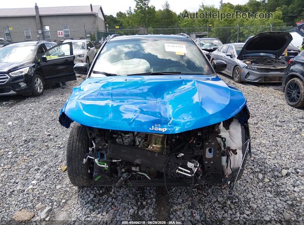 3C4NJDCN2ST521387 2025 JEEP COMPASS Blue Вид задньої частини салону