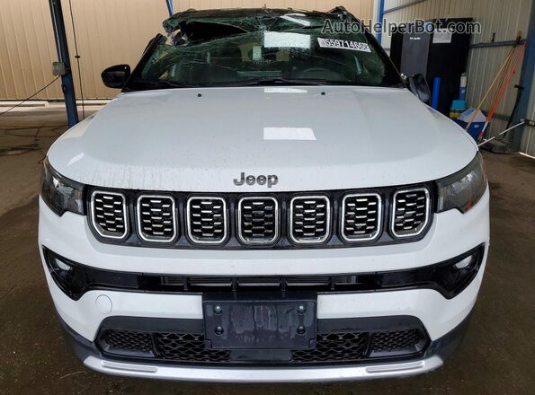 3C4NJDCN2ST584604 2025 JEEP COMPASS White Դիմացի տեսք