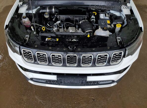 3C4NJDCN2ST584604 2025 JEEP COMPASS White Շարժիչի բաժամունքի տեսք