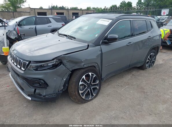 3C4NJDCN3RT596030 2024 JEEP COMPASS Gray Przód lewy