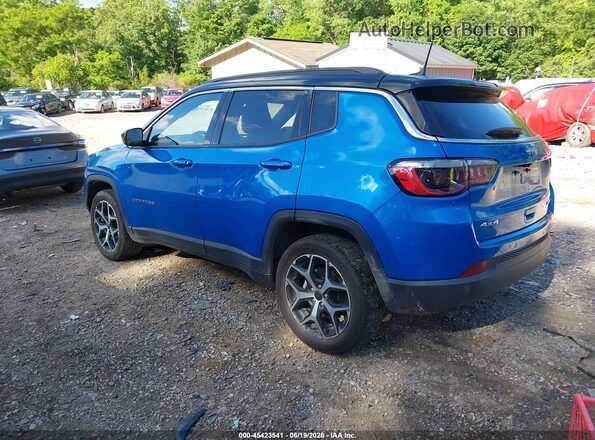 3C4NJDCN3ST542720 2025 JEEP COMPASS Blue Задня ліва чверть