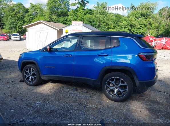 3C4NJDCN3ST542720 2025 JEEP COMPASS Blue Панорамний вид салону 360°