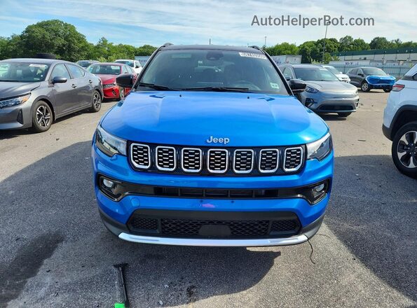 3C4NJDCN3TT178204 2026 JEEP COMPASS Blue Front view