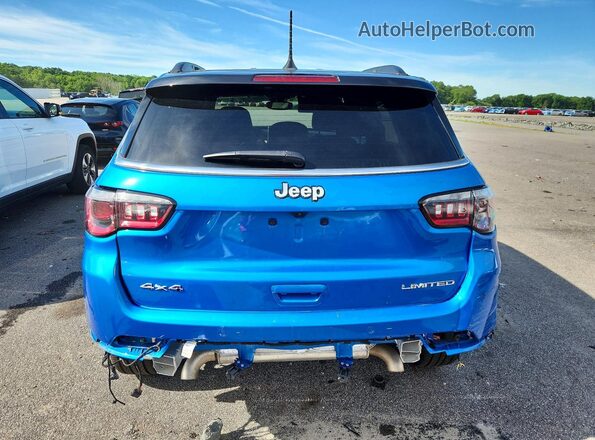 3C4NJDCN3TT178204 2026 JEEP COMPASS Blue Rear view