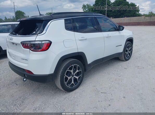 3C4NJDCN3TT244816 2026 JEEP COMPASS Белый Задняя правая четверть