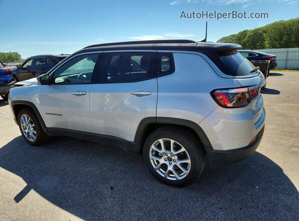 3C4NJDCN4ST508219 2025 JEEP COMPASS Silver Trasero izquierdo