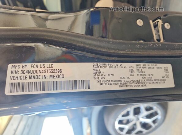 3C4NJDCN4ST552396 2025 JEEP COMPASS Черный 