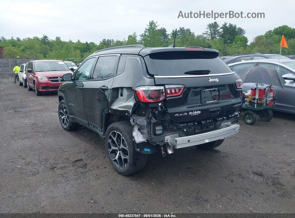 3C4NJDCN4ST585379 2025 JEEP COMPASS Black უკანა მარცხენა