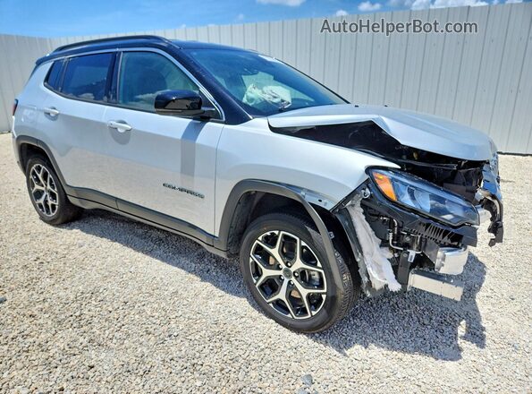 3C4NJDCN4ST605243 2025 JEEP COMPASS Silver Delantero derecho