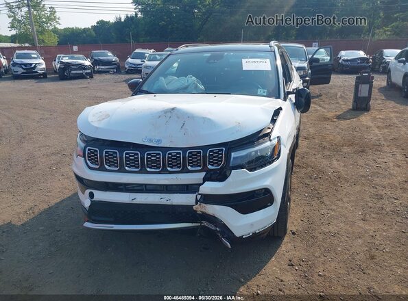 3C4NJDCN5ST531668 2025 JEEP COMPASS White წინა ხედი