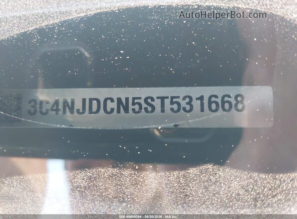 3C4NJDCN5ST531668 2025 JEEP COMPASS White ძრავის განყოფილების ხედი