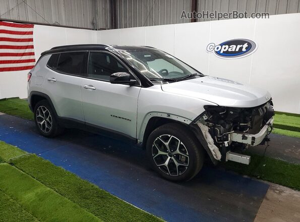3C4NJDCN5ST614405 2025 JEEP COMPASS Silver Przód prawy