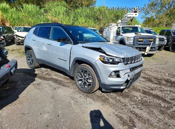 3C4NJDCN6ST525393 2025 JEEP COMPASS Silver Przód prawy