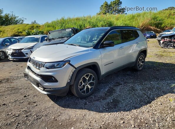 3C4NJDCN6ST525393 2025 JEEP COMPASS Silver 