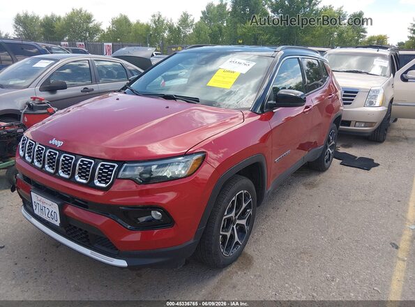 3C4NJDCN6ST578661 2025 JEEP COMPASS Red 