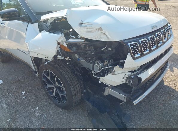 3C4NJDCN6ST587635 2025 JEEP COMPASS White Vista frontal